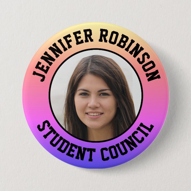 Foto ersetzen | Studentenrat Button (Vorderseite)