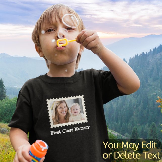 Foto Erstellen Sie Ihre eigene First Class Mommy B Kleinkind T-shirt (Von Creator hochgeladen)