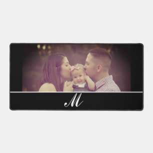 Foto Erstellen Sie Ihre eigene Monogramm-Eigenwerb Schreibtischunterlage