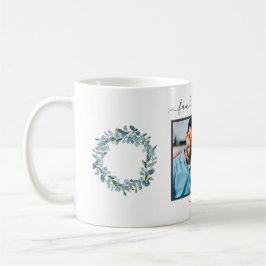 Foto Eukalyptus-Grüne Kaffeetasse