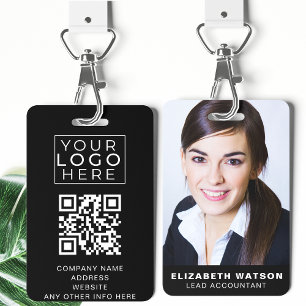 Foto Event-ID Benutzerdefinierter Lanyard Name QR- Ausweis