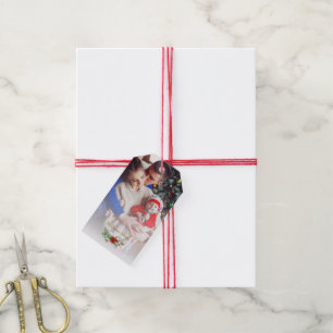 Foto Familie Erstes Weihnachten Baby Weihnachtsste Geschenkanhänger