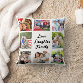 Foto "Familie und Freunde" Kissen