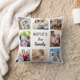 Foto "Familie und Freunde" Kissen