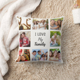 Foto "Familie und Freunde" Kissen