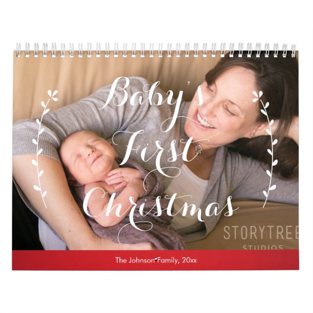 Foto Family Calendar Baby's First Christmas Kalender (Titelbild)