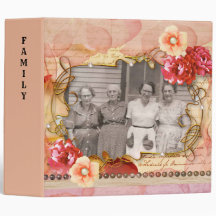 Foto Family Genealogie Shabby Chic Binder