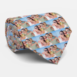 Foto Family Personalisiert Neck Tie Krawatte