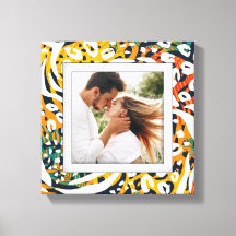 Foto Farbiges Tiermuster