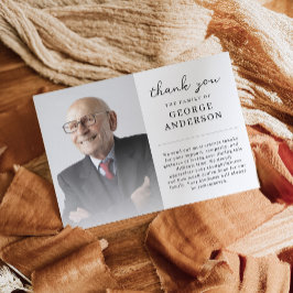 Foto Feier der Beerdigung des Lebens Dankeschön Ka Einladung