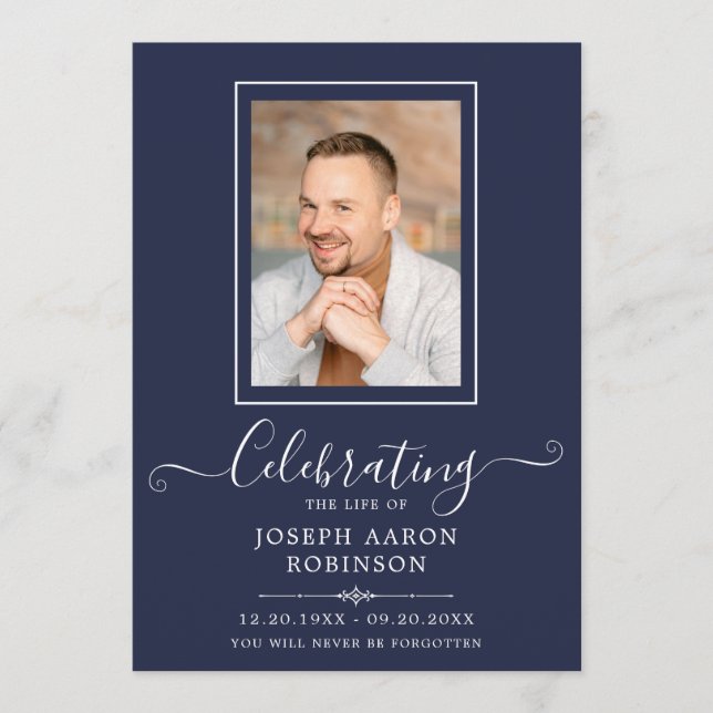 Foto Feier der Lebensordnung Blue Programm (Vorderseite)