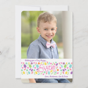 Foto-Feiertags-Karte Ostern-Fahnen-2 Feiertagskarte