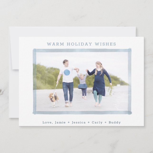 FOTO-FERIENKARTE| Weihnachten an der Küste (Vorderseite)