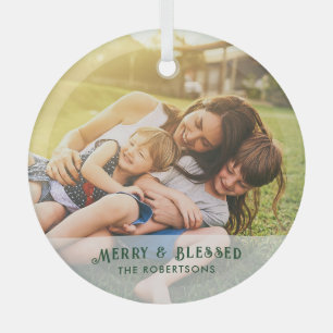 Foto Festliche Weihnachtsfeiertage Achtung Ornament Aus Glas
