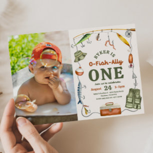 Foto Fischerei zum Geburtstag Einladung