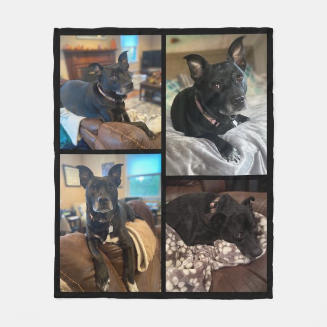 Foto Fleece Blanken (Vorderseite)