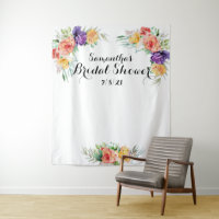 Foto "Floral Brautparty Background"
