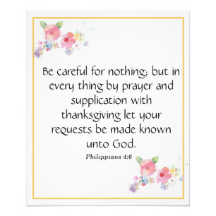 Foto "Floral Elegant Spirituelle Bibel Verse"