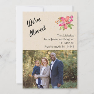 Foto floral haben wir uns bewegt einladung