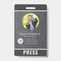 Foto Fotograf Press Abzeichen