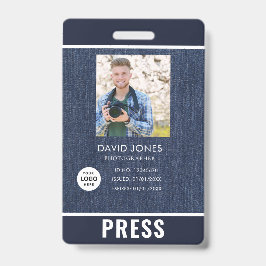 Foto Fotograf Press Abzeichen Ausweis