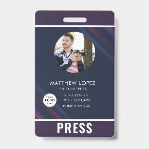 Foto Fotograf Pressebadge Ausweis