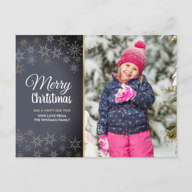 Foto Frohe Weihnachten (Vorderseite)