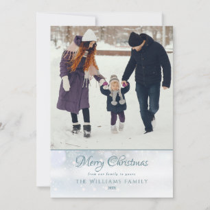 Foto Frohe Weihnachten Eleganter Winter Frost