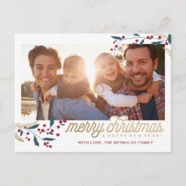 Foto | Frohe Weihnachten Postkarte