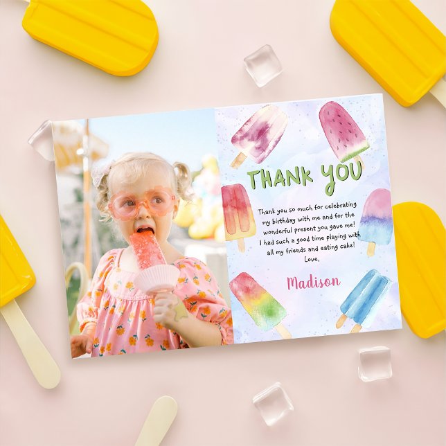 Foto für Aquarellfarben Geburtstag dank Karte (Von Creator hochgeladen)
