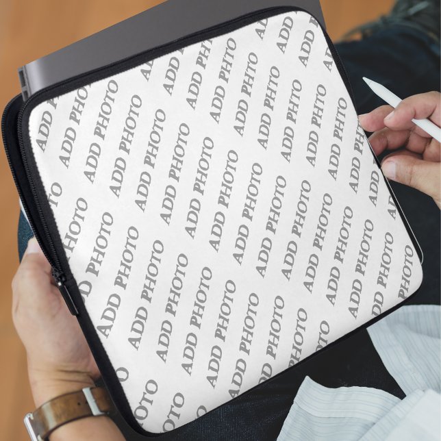 Foto für benutzerdefinierte Add-Name oder Artwork Laptopschutzhülle (Custom Add Name Photo or Artwork Laptop Sleeve)