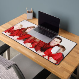 Foto für benutzerdefinierte Familie Riesenschreibm Schreibtischunterlage