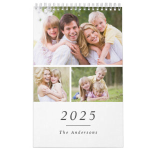 Foto für benutzerdefinierte Familien Minimalistisc Kalender