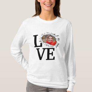 Foto für benutzerdefinierte Liebe in einem Vintage T-Shirt