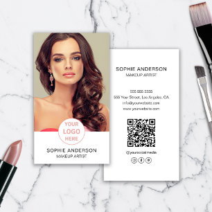 Foto für benutzerdefinierte Logo-Makeup Visitenkarte