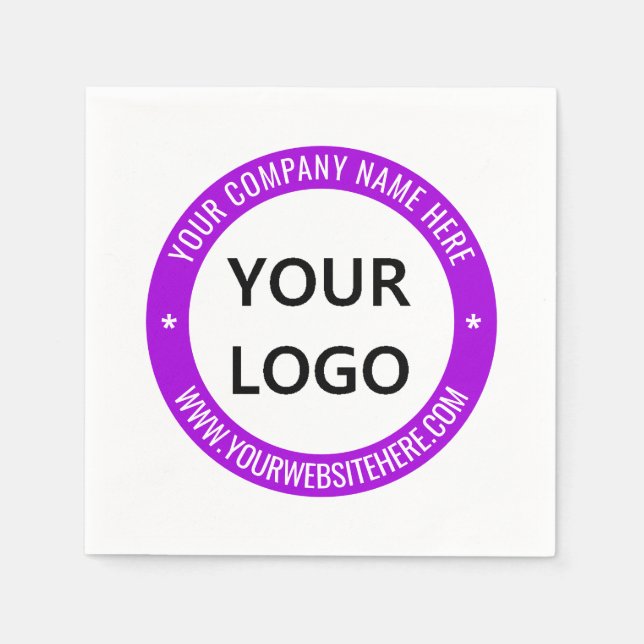 Foto für benutzerdefinierte Logos Farben für Ihre  Serviette (Vorderseite)