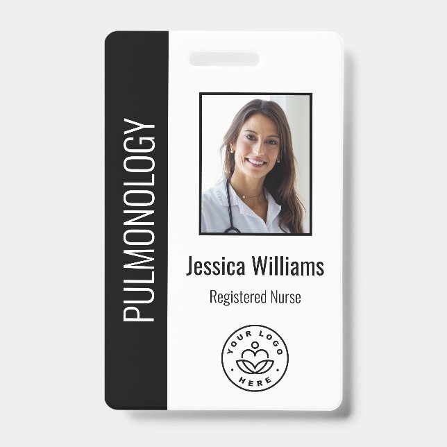 Foto für benutzerdefinierte Mitarbeiter Blau Weiße Ausweis (Vorderseite)