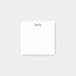 Foto für benutzerdefinierte Personalisierte Namen Post-it Klebezettel