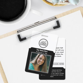 Foto für berufliche Mitarbeiter-Logos Ausweis