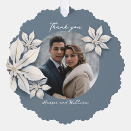 Foto für Blumenzwiebeln Vielen Dank Ornament Karte