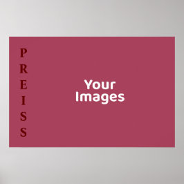 Foto für Burgund-Familienname Poster