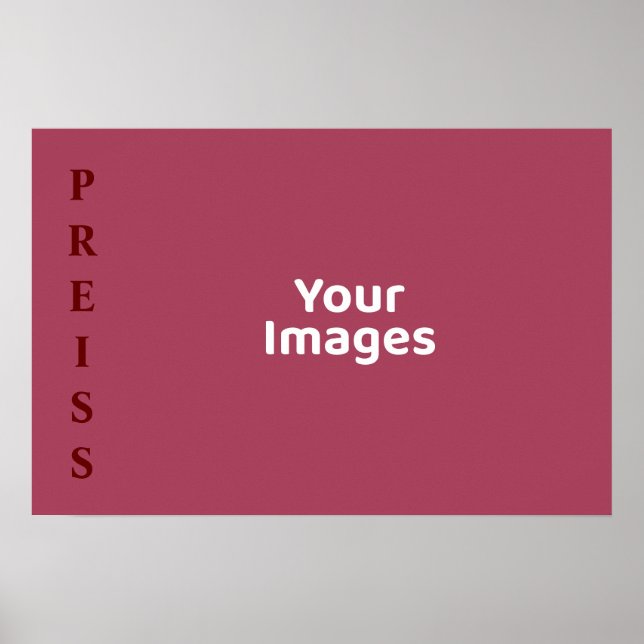 Foto für Burgund-Familienname Poster (Vorne)