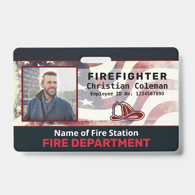 Foto für das Logo-Bar für benutzerdefinierte Name- Ausweis (Vorderseite)