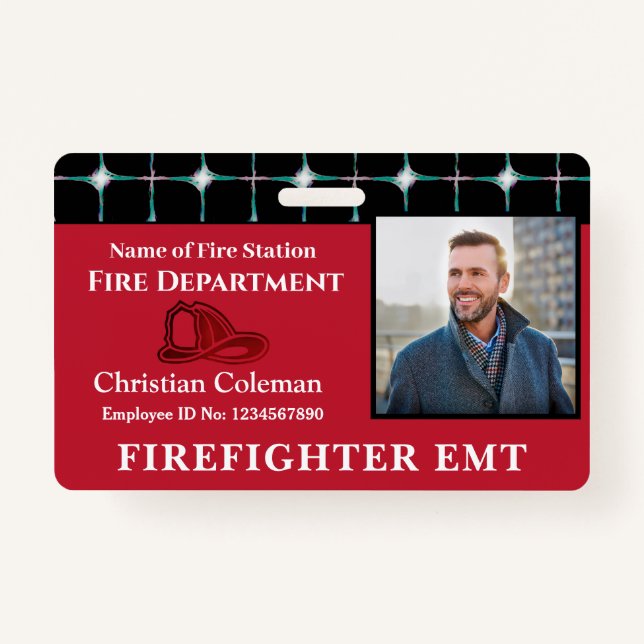 Foto für das Logo-Bar für benutzerdefinierte Name- Ausweis (Vorderseite)