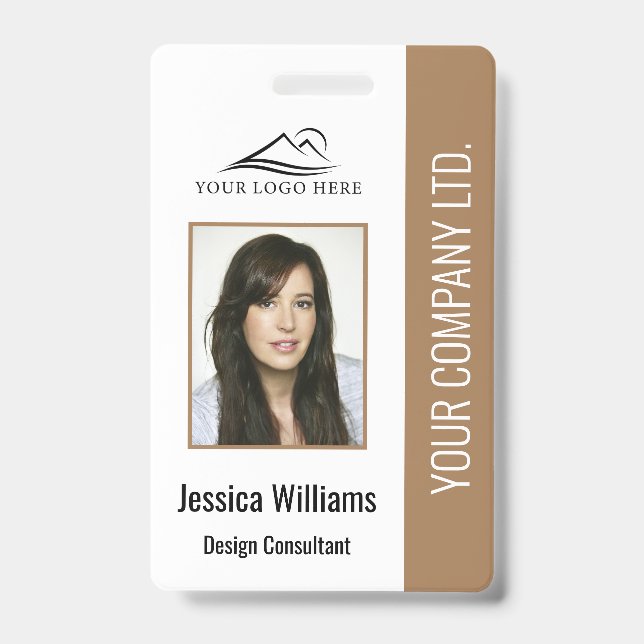 Foto für das Logo des Unternehmens Brown Employee  Ausweis (Vorderseite)