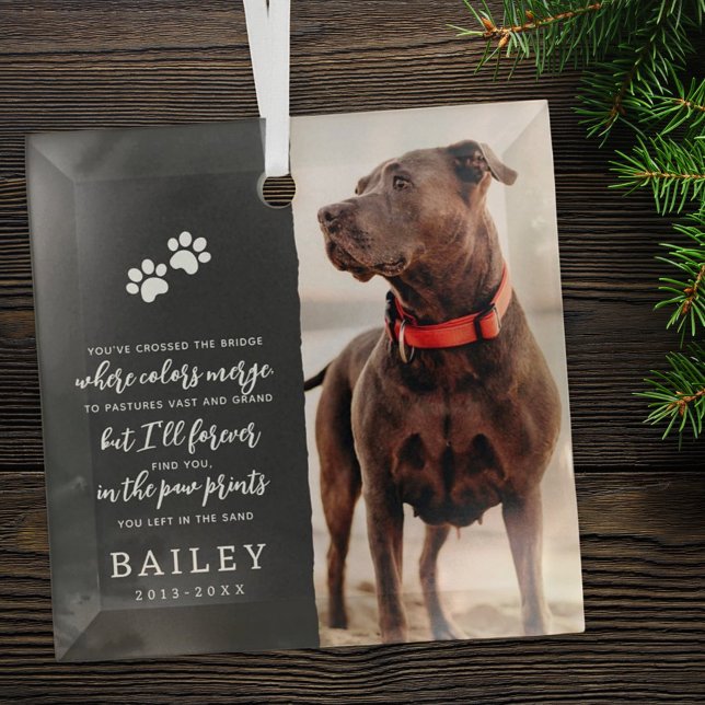 Foto für das moderne Gedicht "Memorial Simple Mode Ornament Aus Glas (Von Creator hochgeladen)