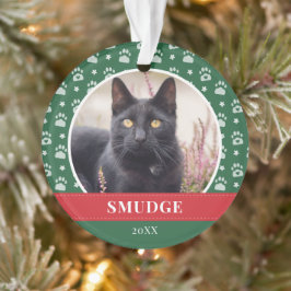 Foto für das Muster in grün-weiß gestrichen Ornament