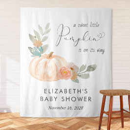 Foto für das Pumpkin Baby Dusche Wandteppich