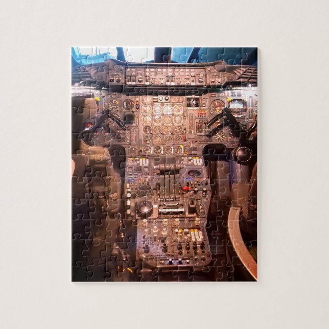 Foto für das Überschallflugzeug Puzzle (Vertikal)