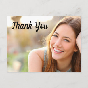 Foto für den benutzerdefinierten horizontalen Absc Postkarte